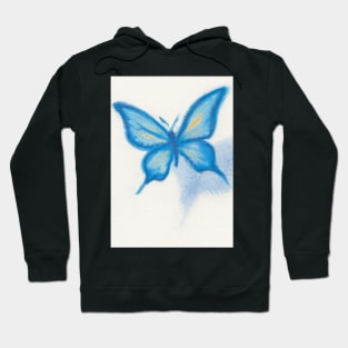 Blue Butterfly Hoodie